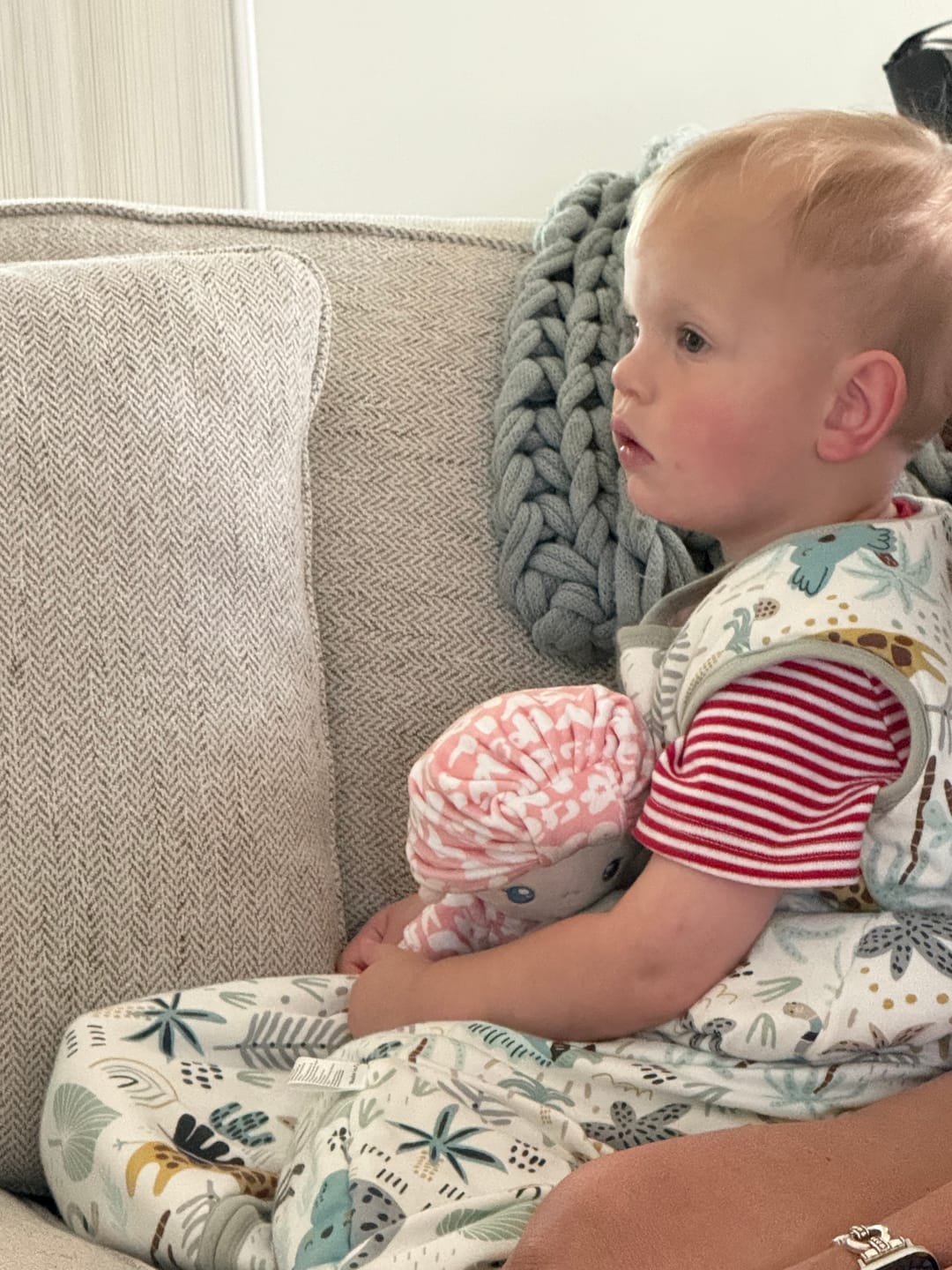 Customer photo review of Personalized Pudding Baby Girl - Light