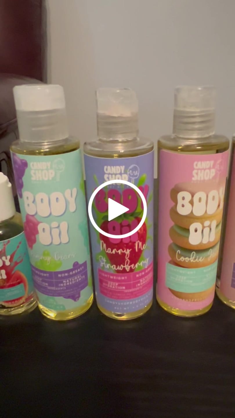 Customer video review of Cookie Jar Body Oil