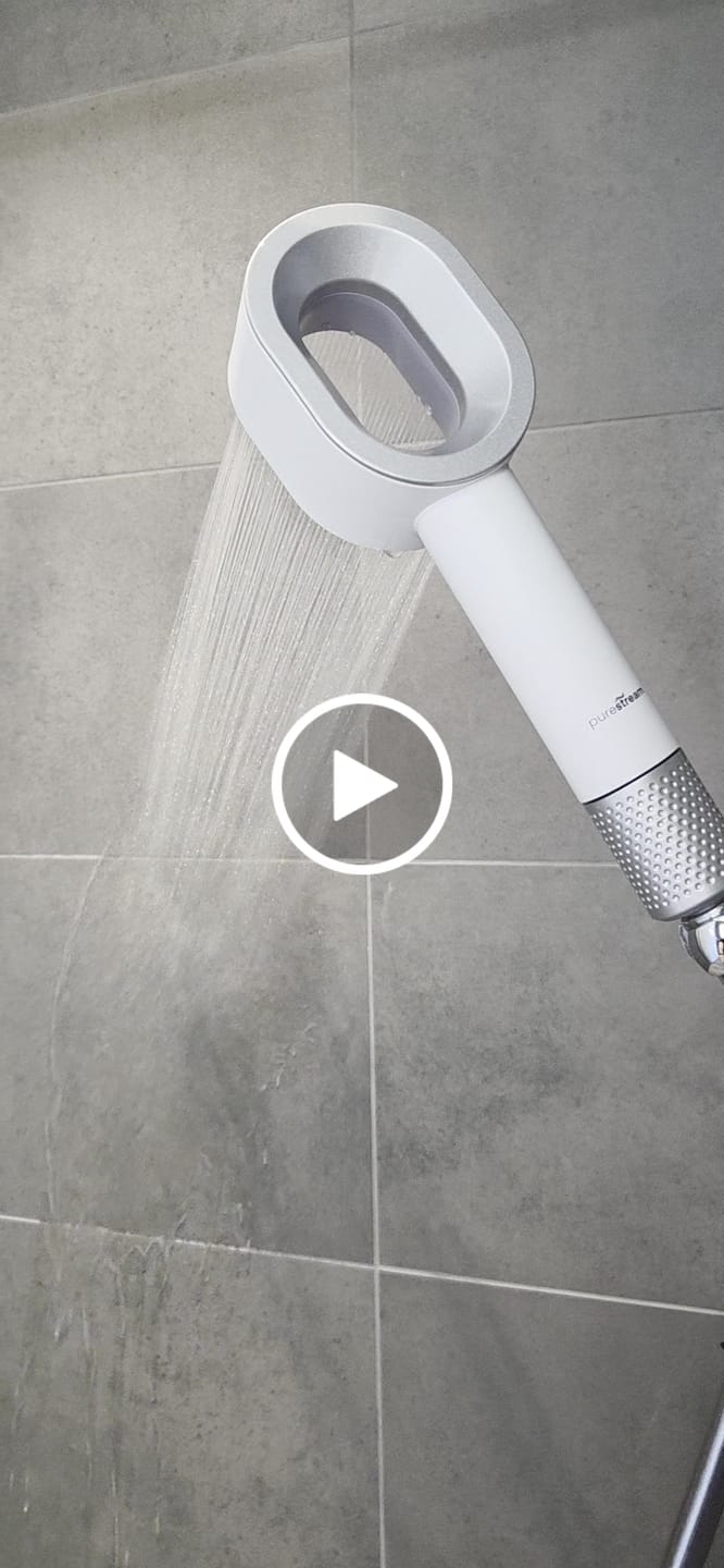 Customer video review of PureStream Aquabliss - Duschkopf mit Filter mit universellem Filtersystem