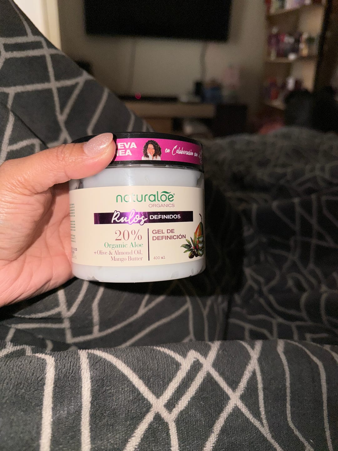 Customer photo review of Gel de Definición Rulos Definidos 400ml