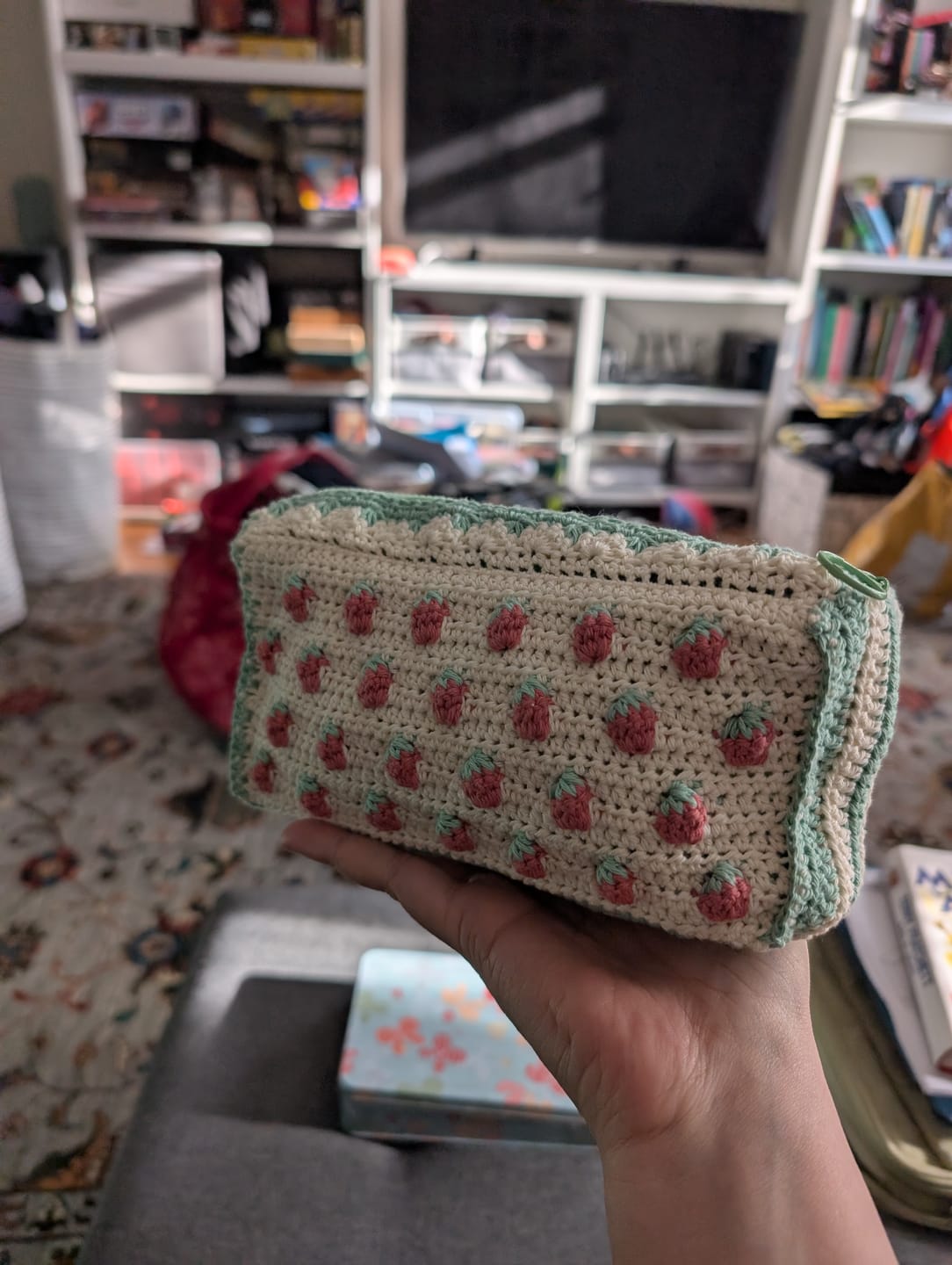 Customer photo review of Strawberry Fields Kit or Pattern