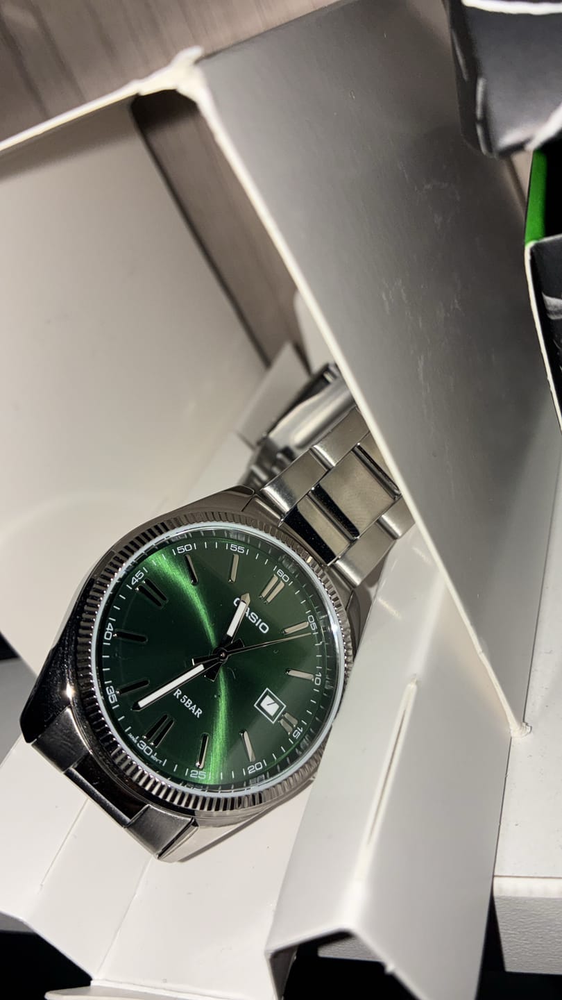 Customer photo review of Reloj Casio Análogo MTP-1302D-3AJF Verde 38,5mm JDM