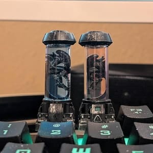 Customer photo review of Choc V1 switch to MX keycap converter (Pack of 10)