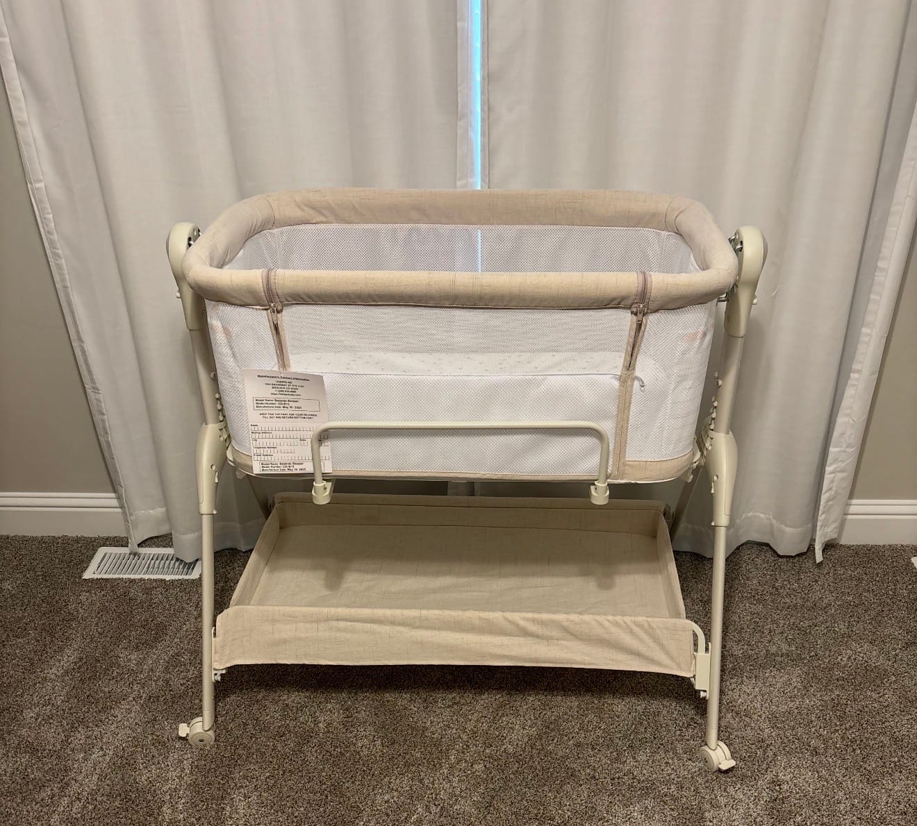 Customer photo review of HARPPA Cuddly Sway | 3-in-1 Rocking Baby Bassinet & Bedside Sleeper with Mattress + Cover (No Sheet)