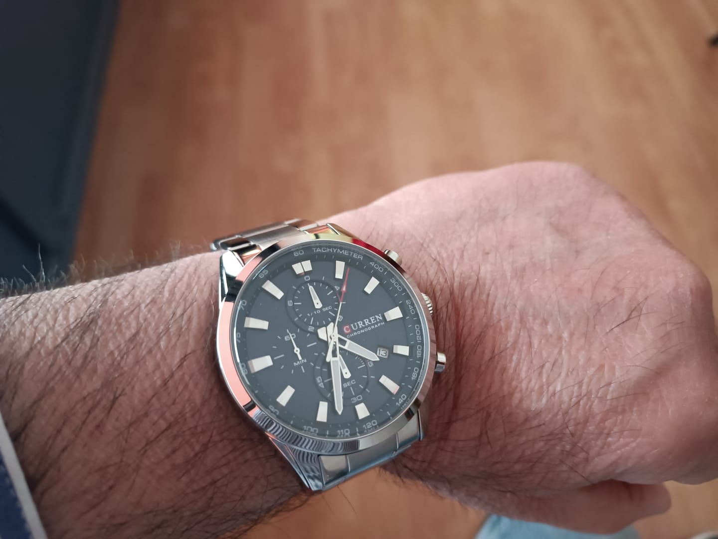 Customer photo review of Curren Monte Carlo® orologio uomo acciaio