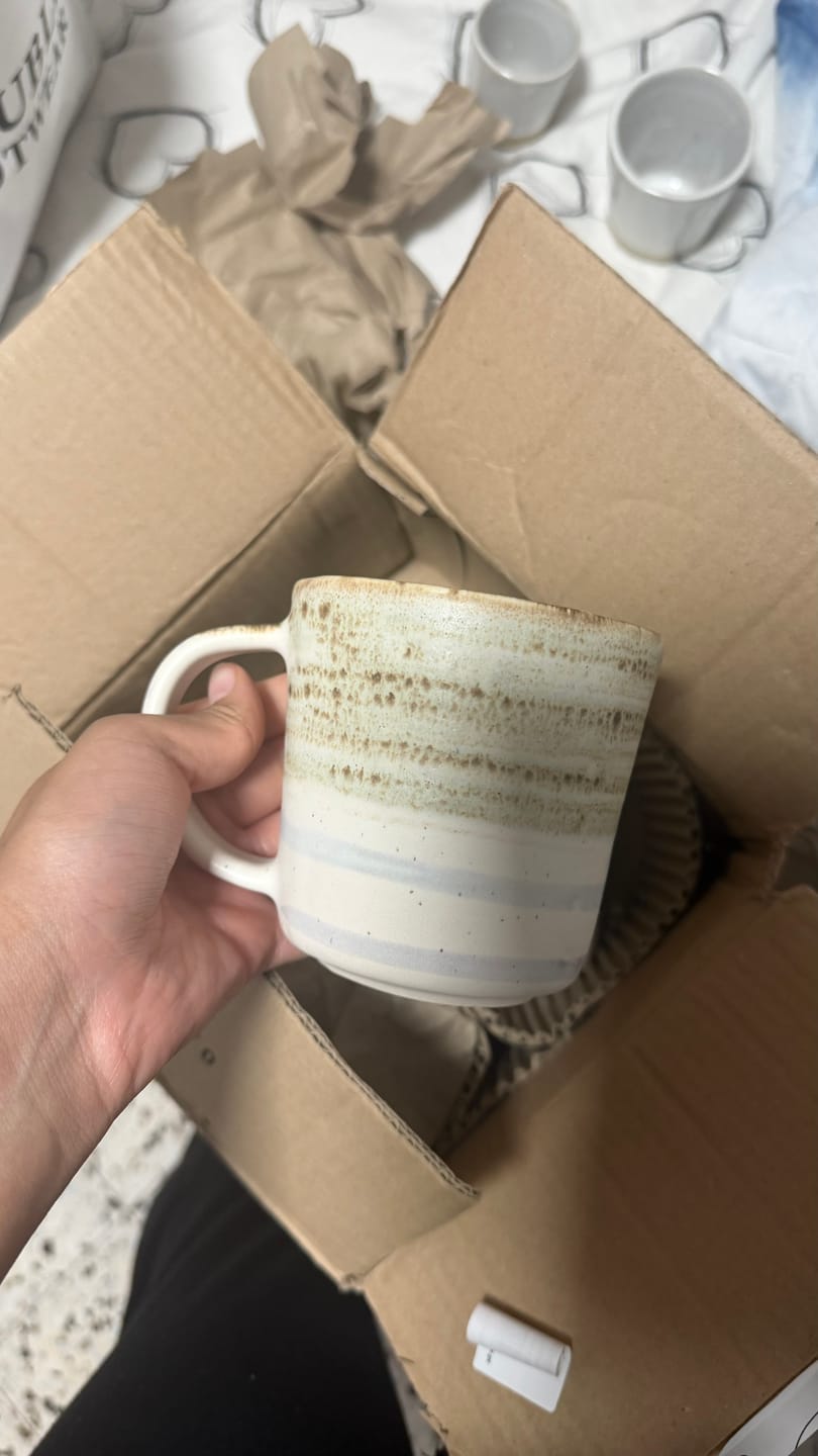 Customer photo review of מאג עם ידית – סדרת גופיטר (430 מ"ל)