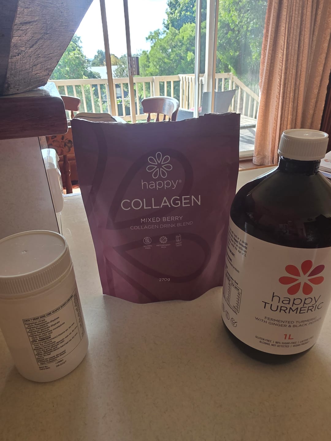 Customer photo review of Prebiotic Collagen Supplement - Happy Collagen