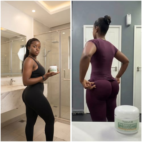 Customer photo review of "Big Booty Judy" Butt & Hip Enhancement Cream