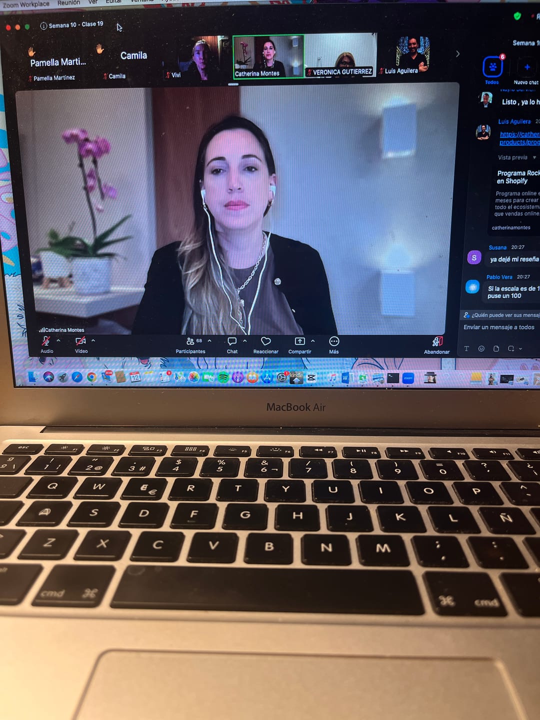 Customer photo review of Programa Rocket 🚀 Ecommerce en Shopify