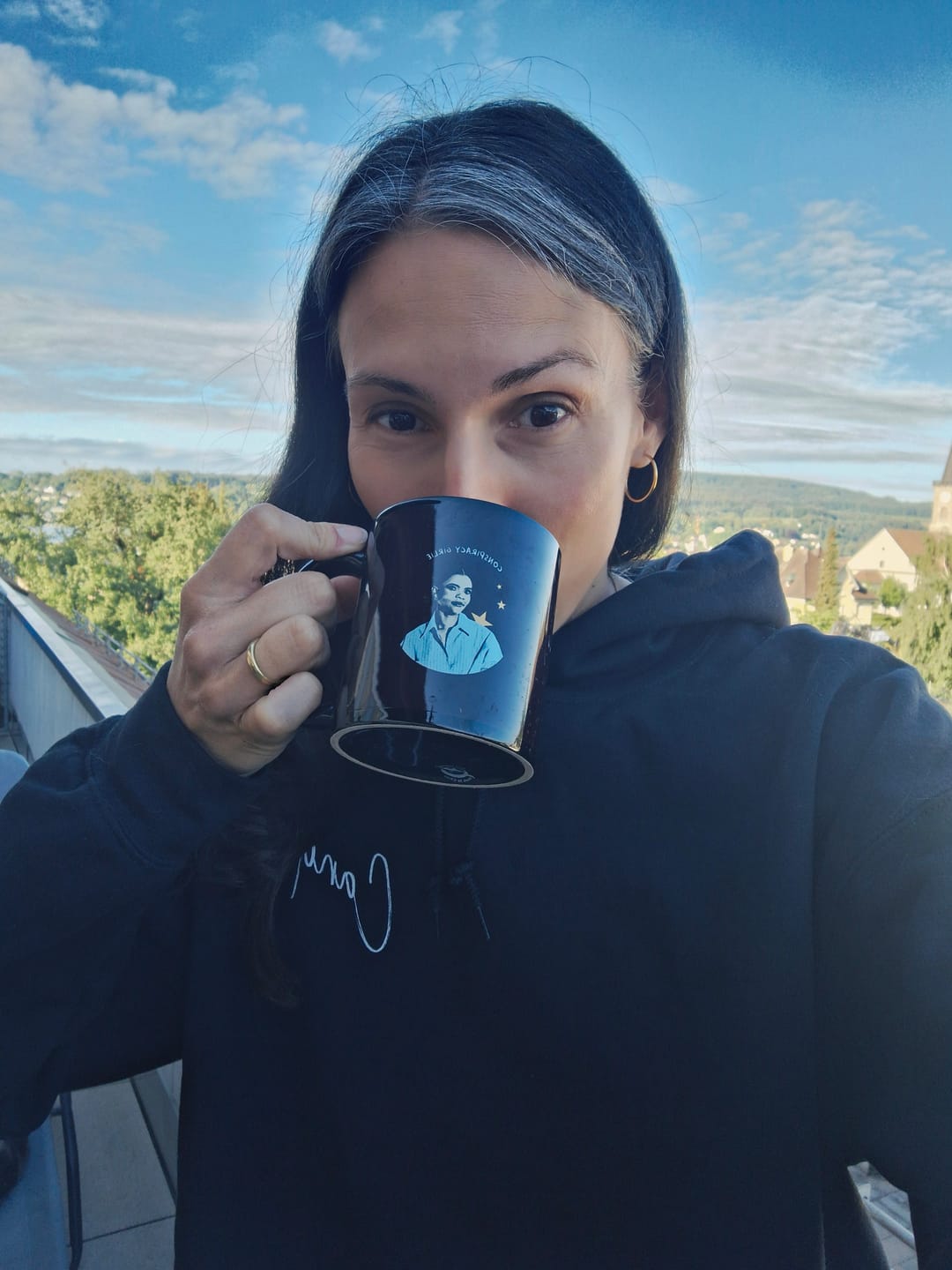Customer photo review of Conspiracy Girlie Mug