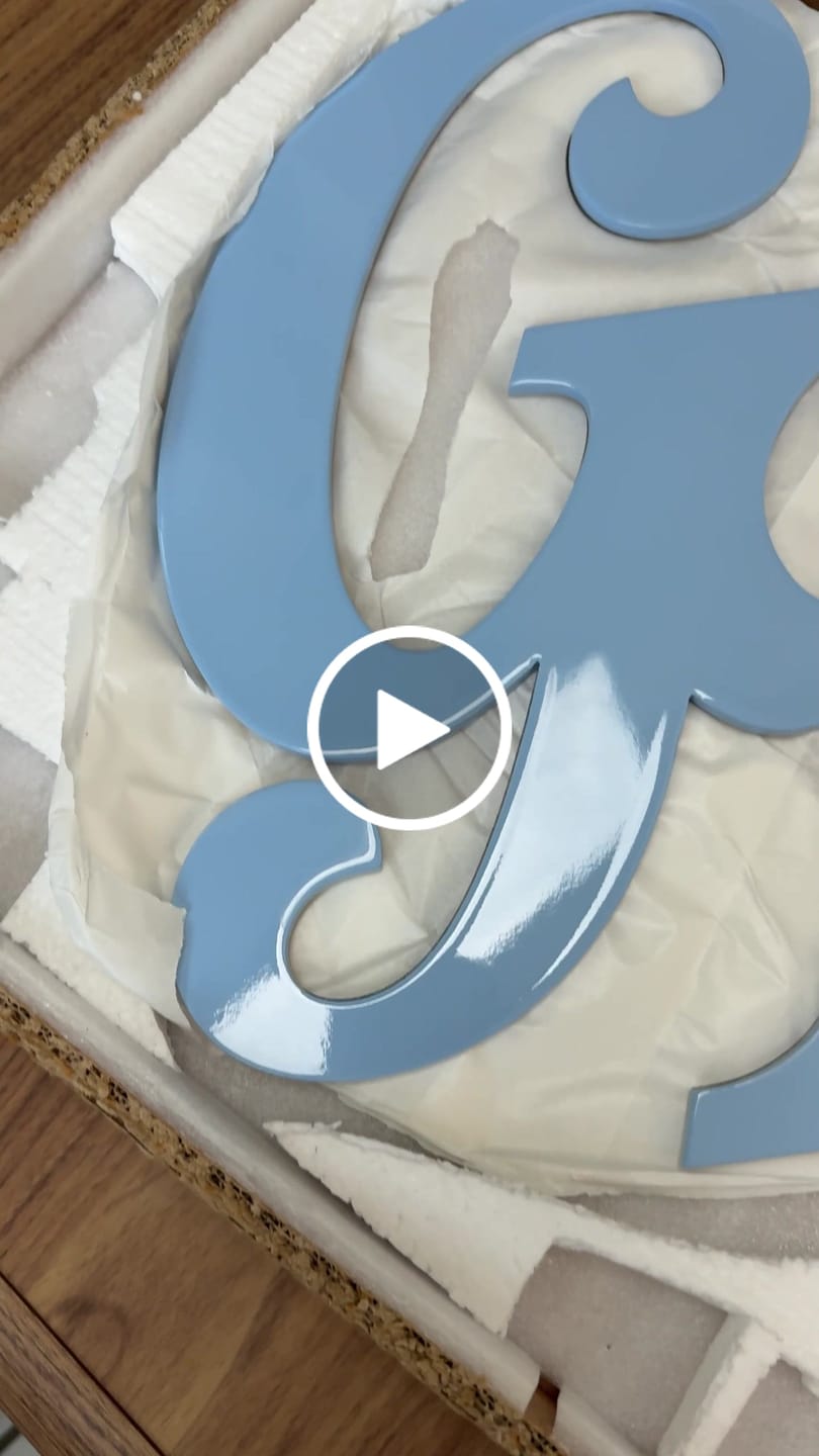 Customer video review of CUSTOM MOCKUP SIGN FOR Drew