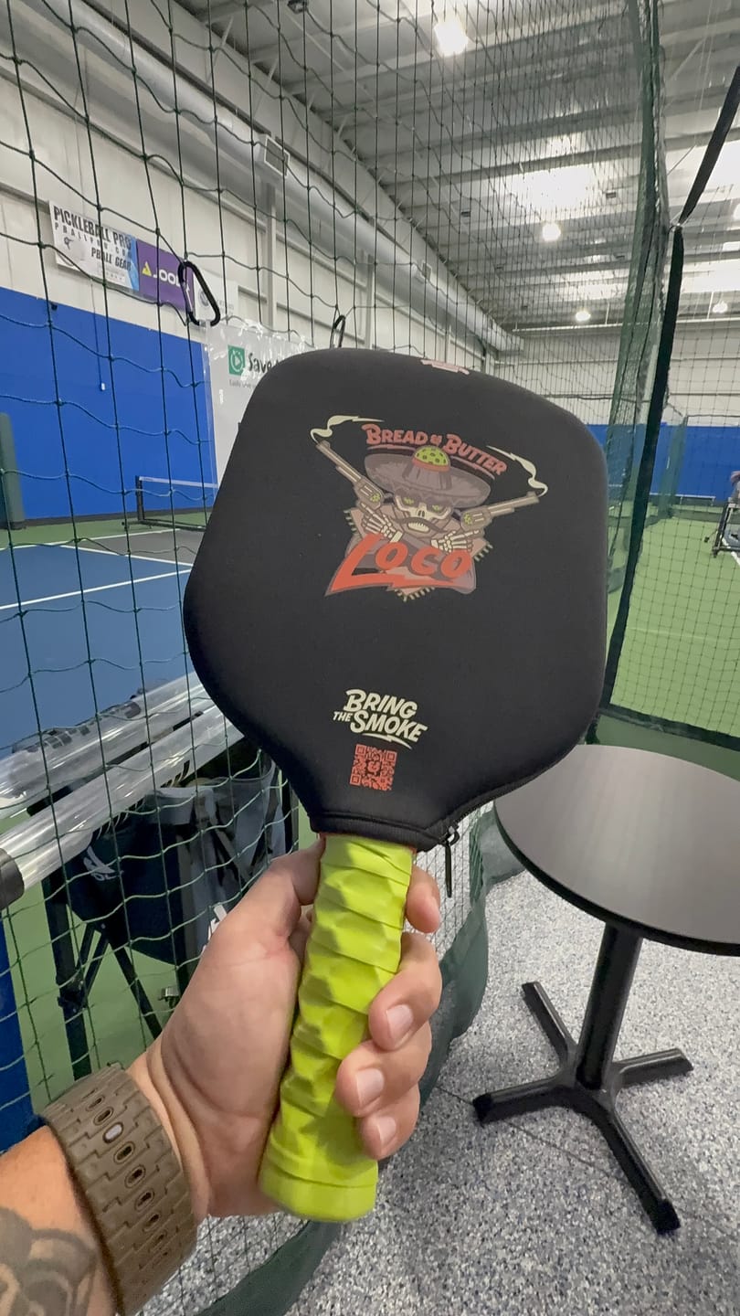 Customer photo review of The Loco 16mm Pickleball Paddle Standard