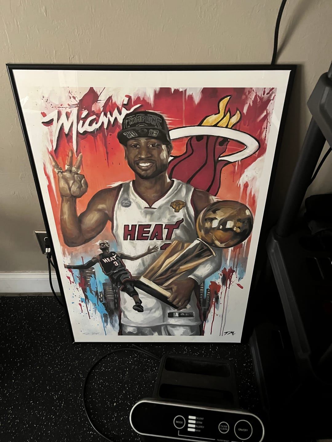 Customer photo review of D Wade - Poster Print