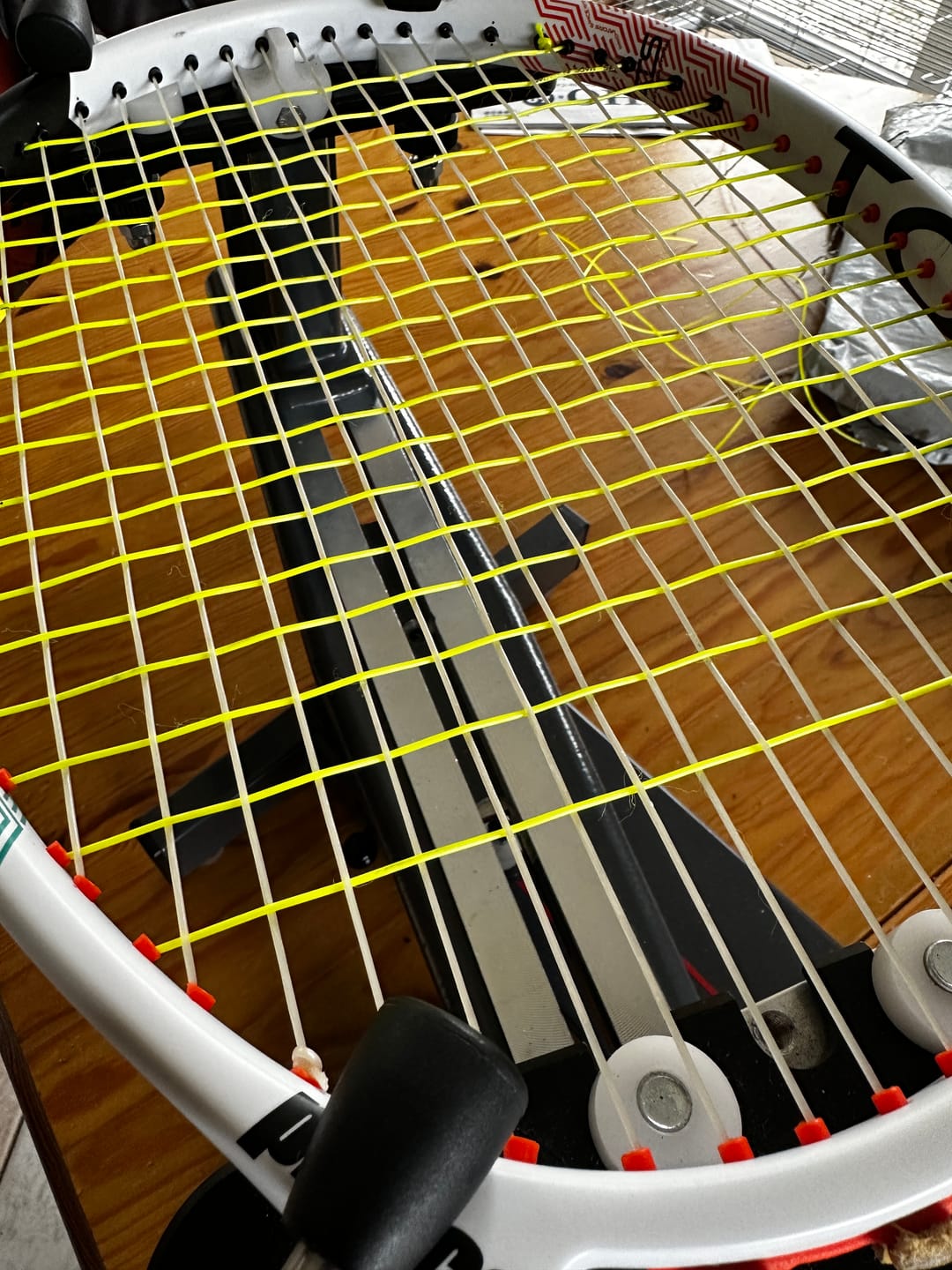 Customer photo review of BOBINE YONEX POLYTOUR PRO (200m)