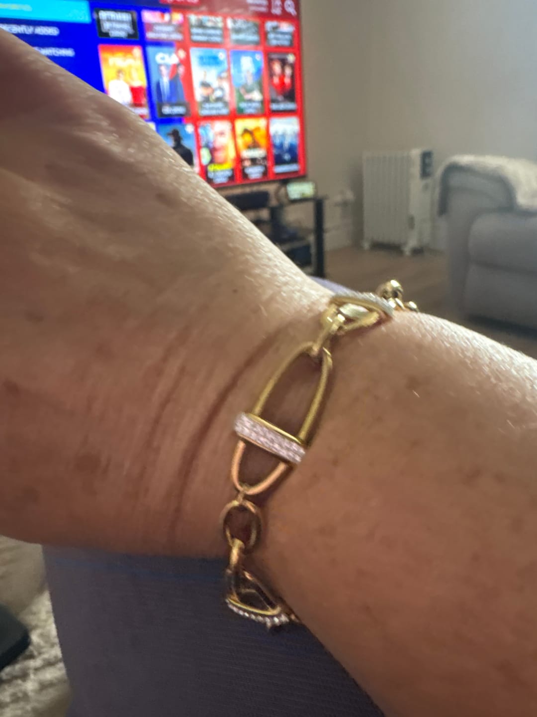 Customer photo review of Embellished Solas Bracelet