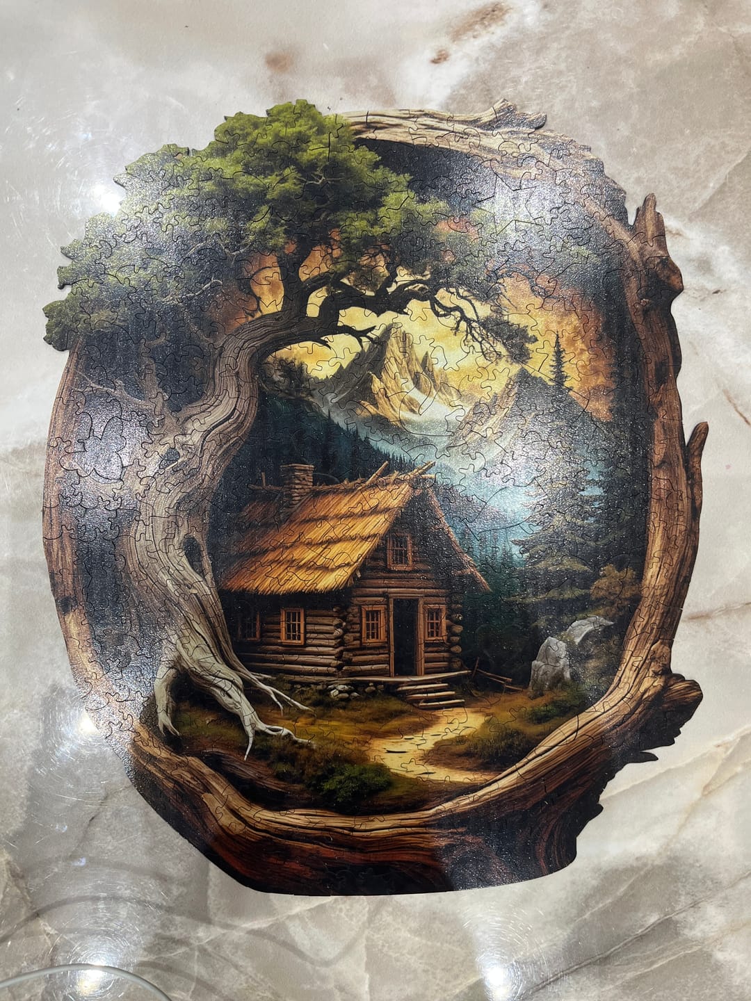 Customer photo review of Ağaç Ev - Ahşap Puzzle