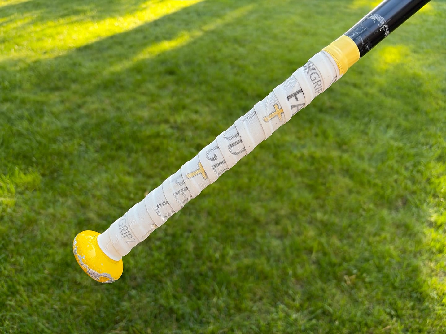 Customer photo review of Faith Bat Grip Tape
