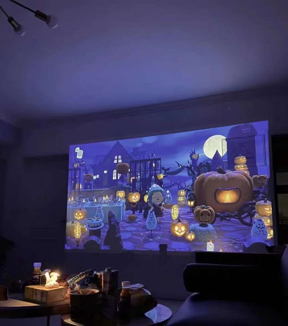 Customer photo review of Zoomly® Pro Elite 4K Smart Projector