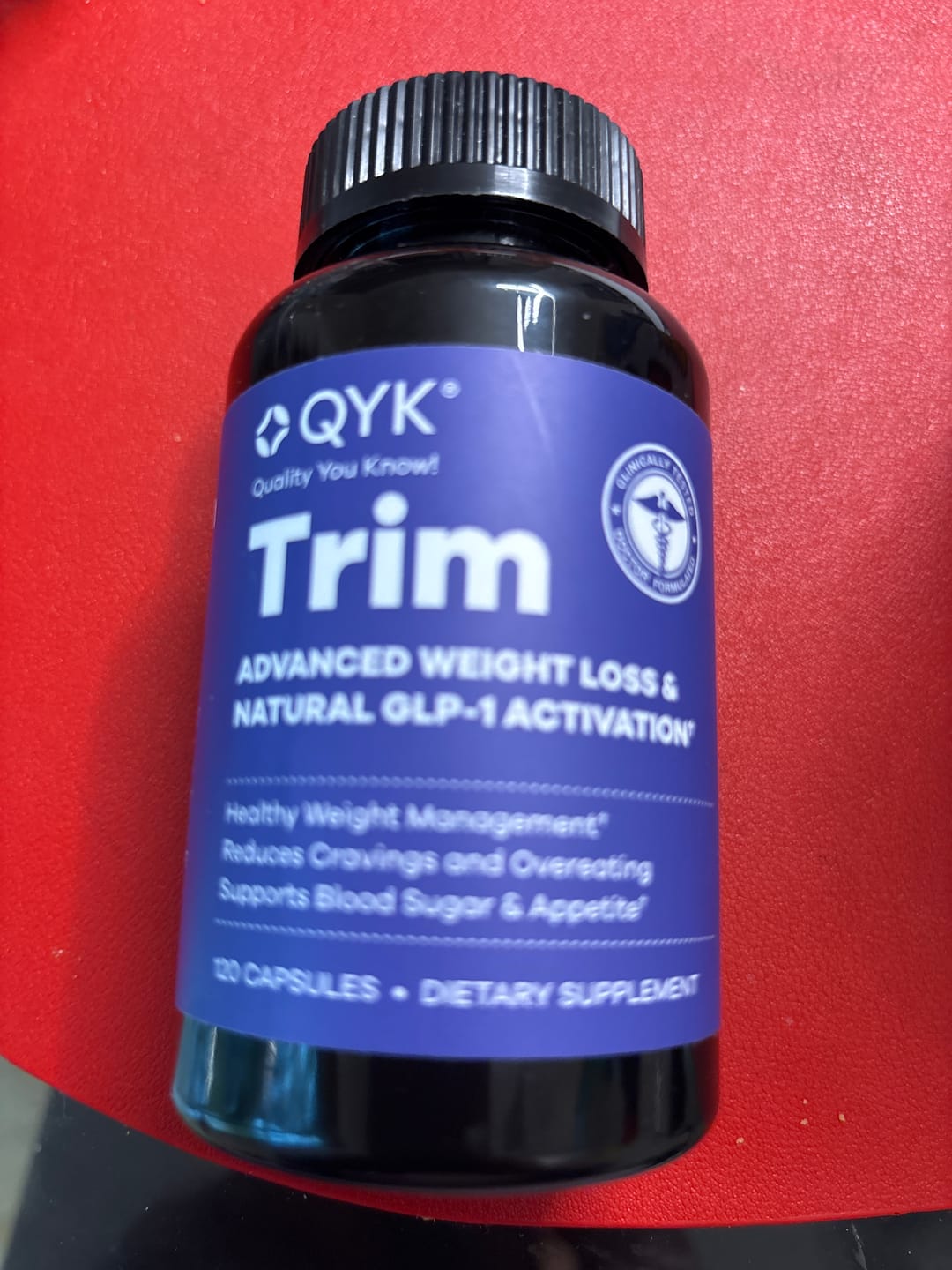 Customer photo review of QYK® Trim: Natural GLP-1 Activation & Weight Management
