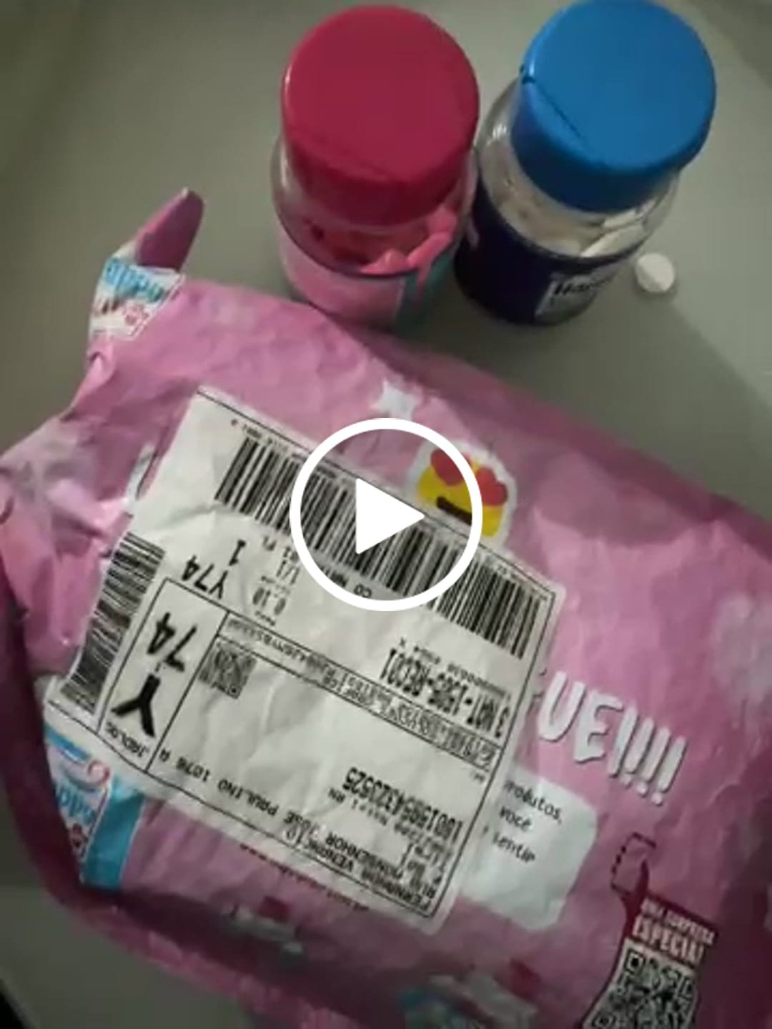 Customer video review of Happy Hair 3 Potes + 1 Melatonina Grátis