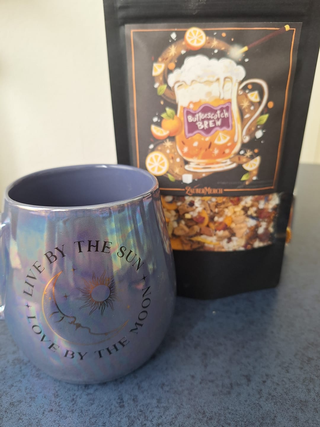 Customer photo review of Sonne & Mond Tasse – Mystischer Schimmer für magische Momente
