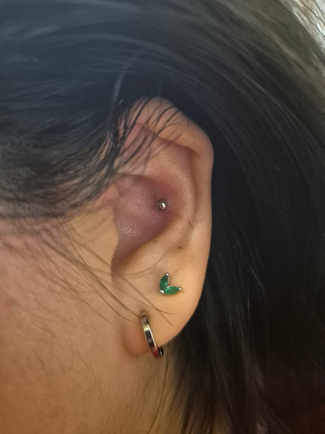 Customer photo review of PACK ANA GREEN BAÑADO EN ORO BLANCO (3 UNIDADES)