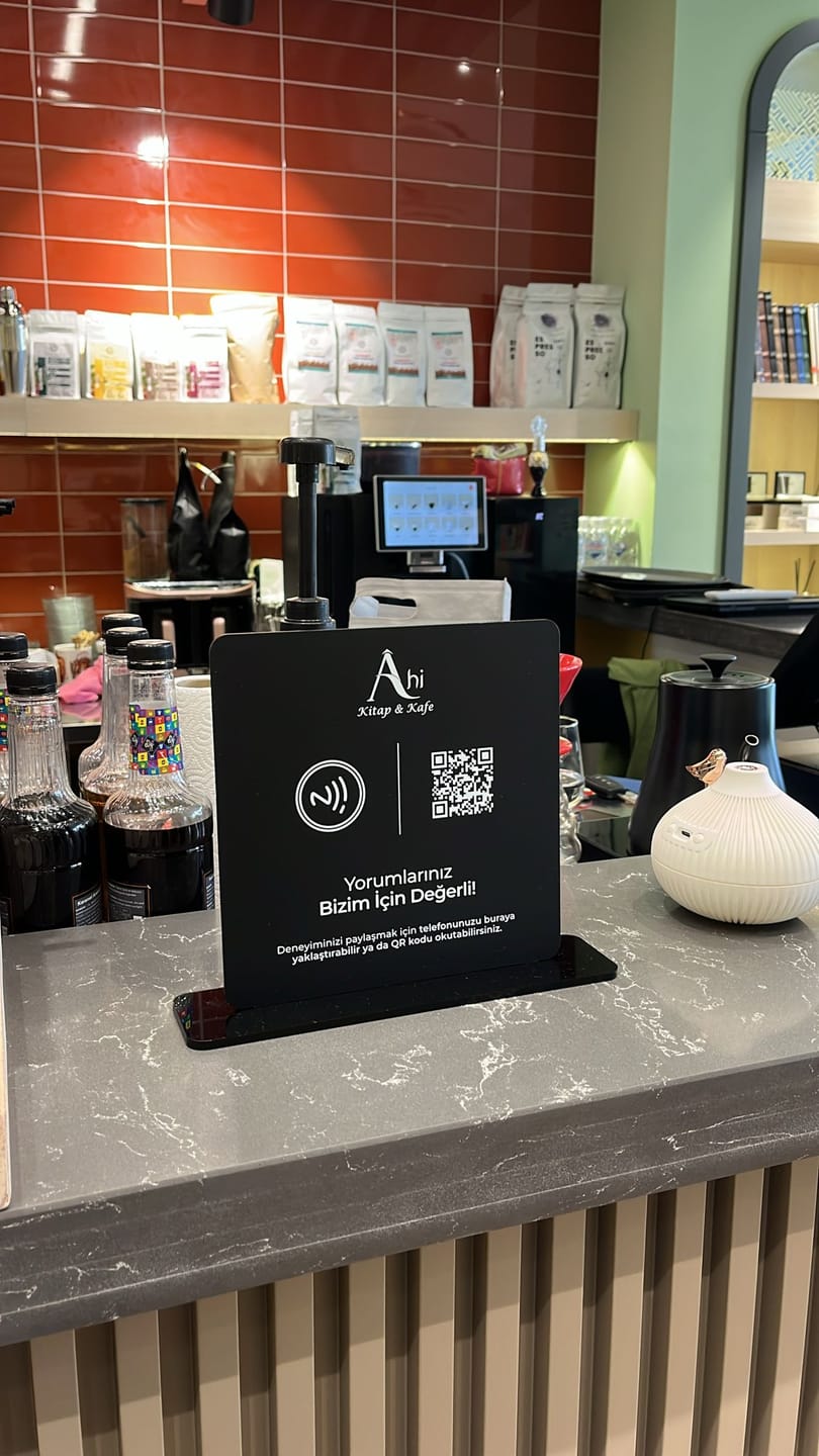 Customer photo review of NFC Info Menü