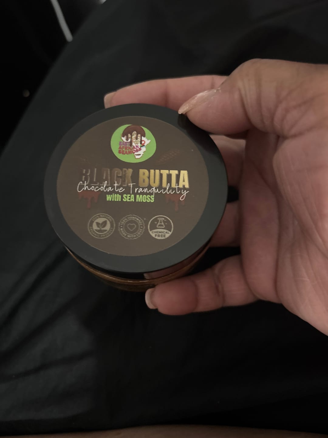Customer photo review of BLACK BUTTA - Chocolate Tranquility