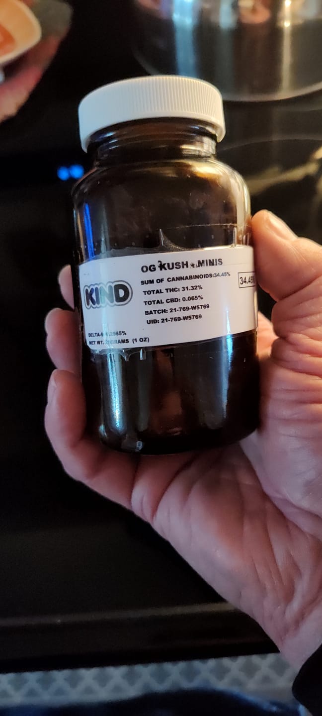 Customer photo review of OG Kush - Minis - 28 Grams - Indica