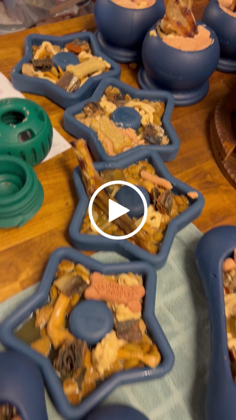 Customer video review of Freezball - Durable Fillable Dog Chew Bone