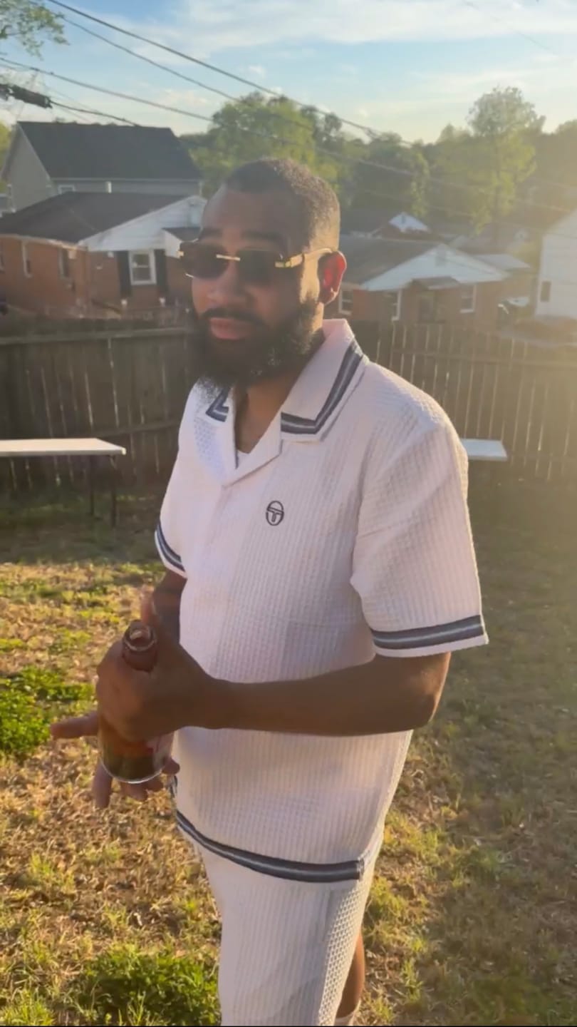 Customer photo review of Chiaro Cabana Short- Brilliant White