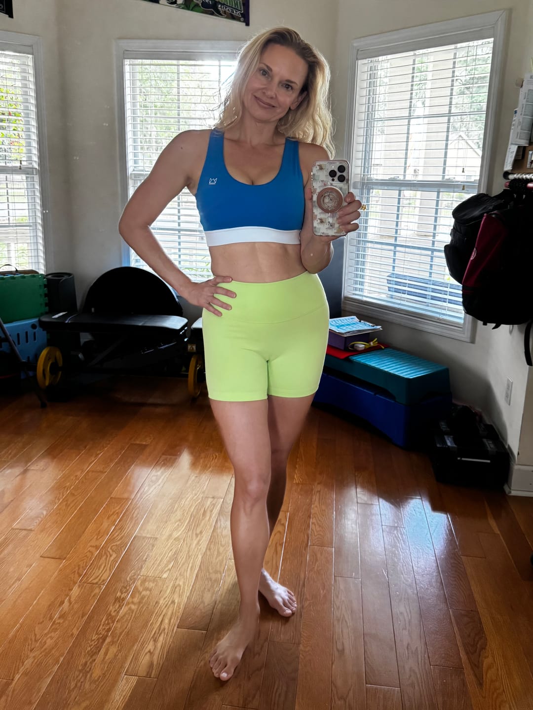 Customer photo review of BOLD 4.5" Performance Short