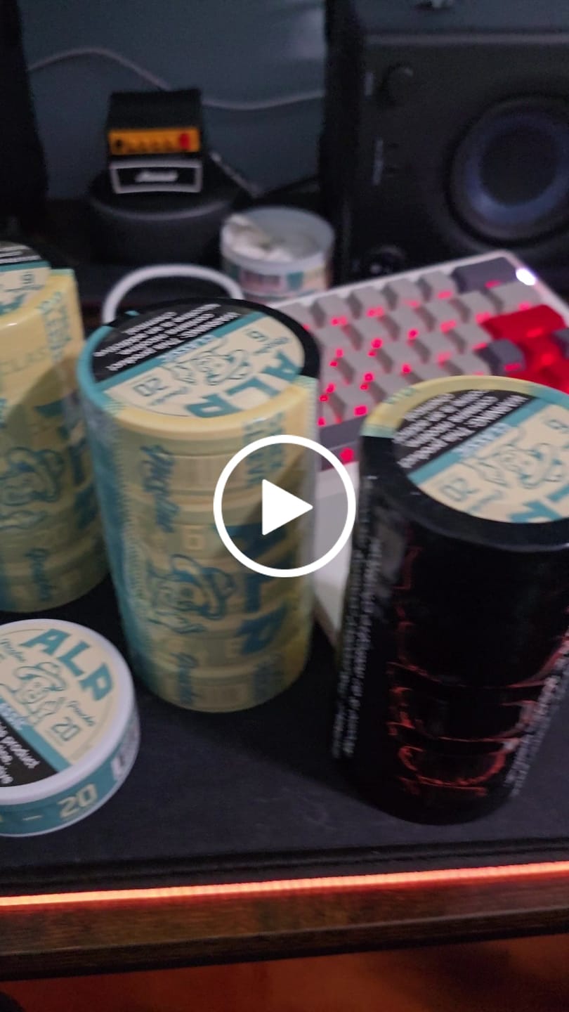 Customer video review of Classic Nicotine Pouches