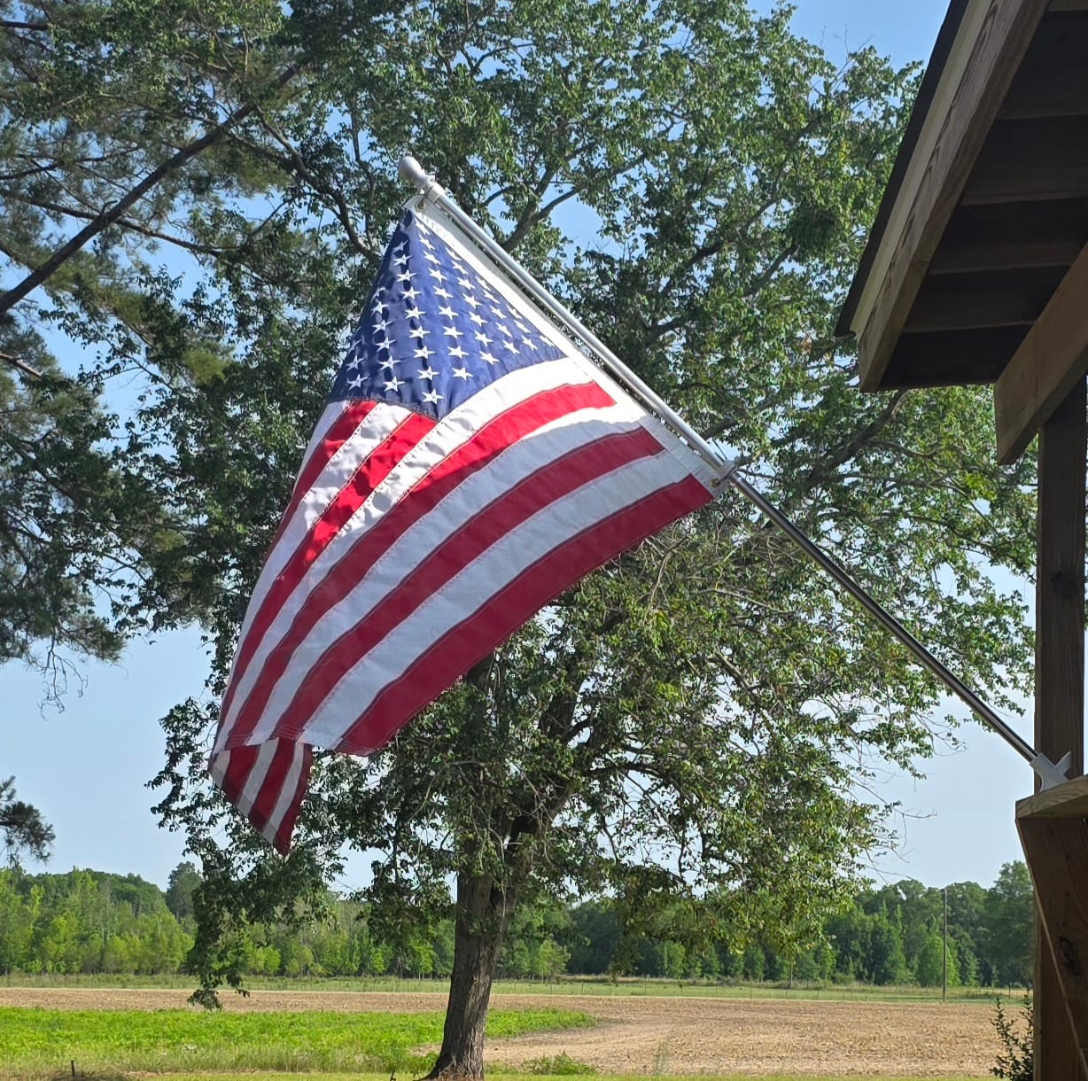 Customer photo review of Classroom Initiative 3' x 5 ' American Flag