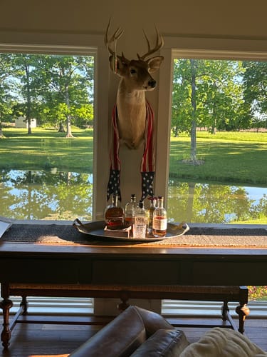 Customer photo review of Americana Wreath Sash