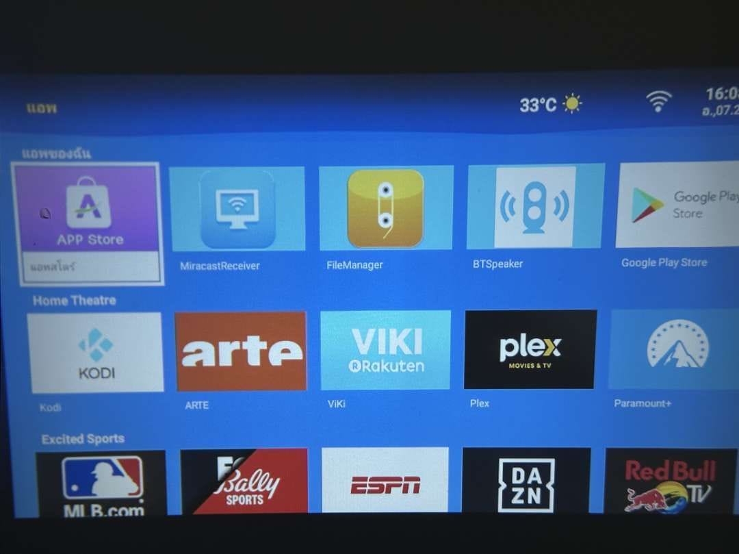 Customer photo review of Zoomly® Pro Elite 4K Smart Projector