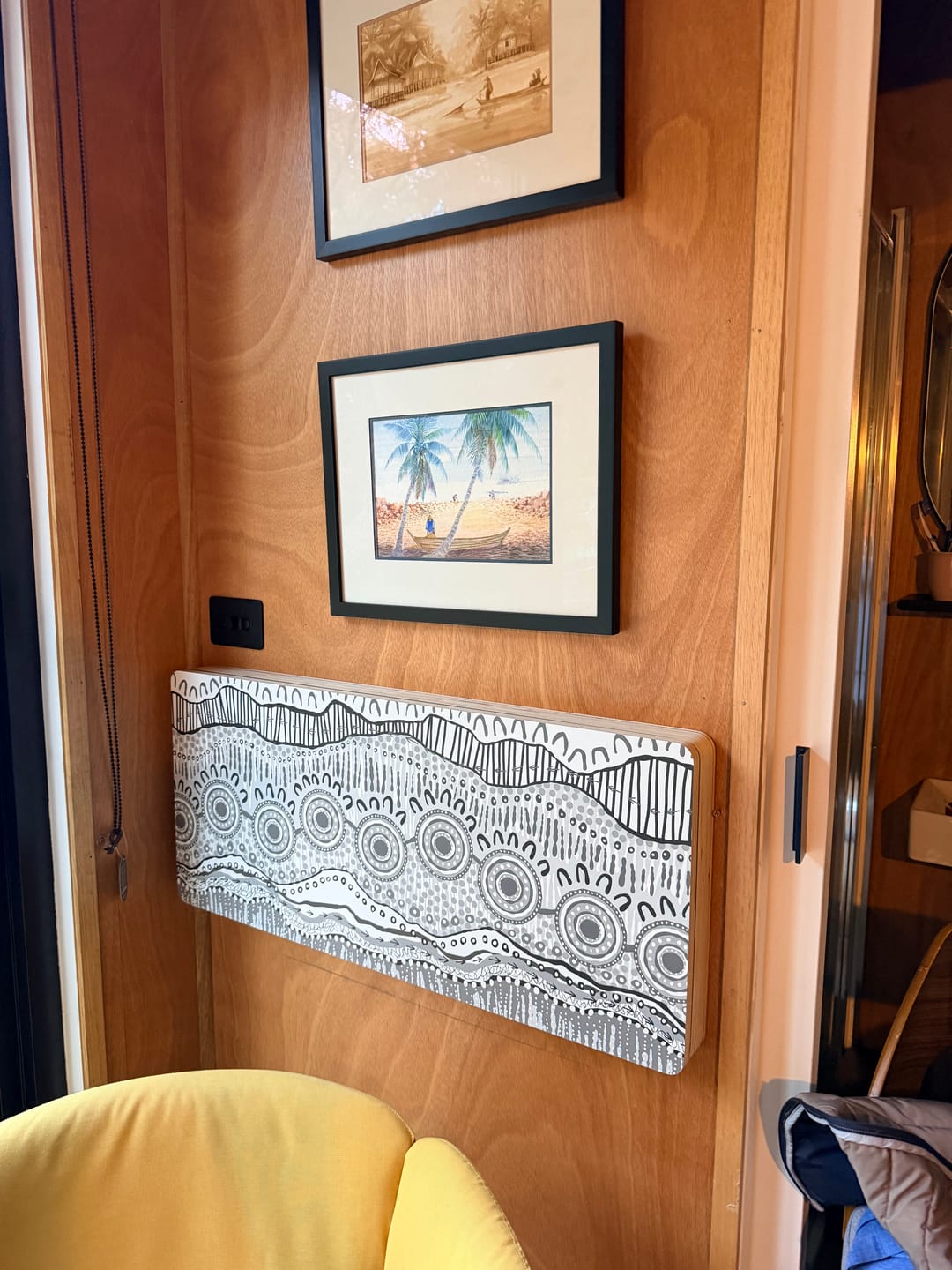 Customer photo review of Wall Mounted Foldaway Murphy Desk