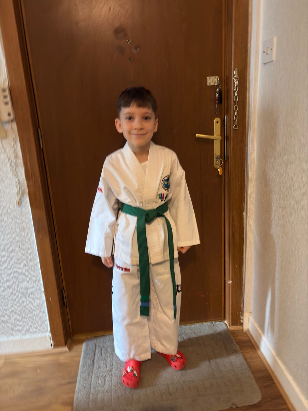 Customer photo review of Taekwon-Do Dobok "Kyong" - ITF Approved