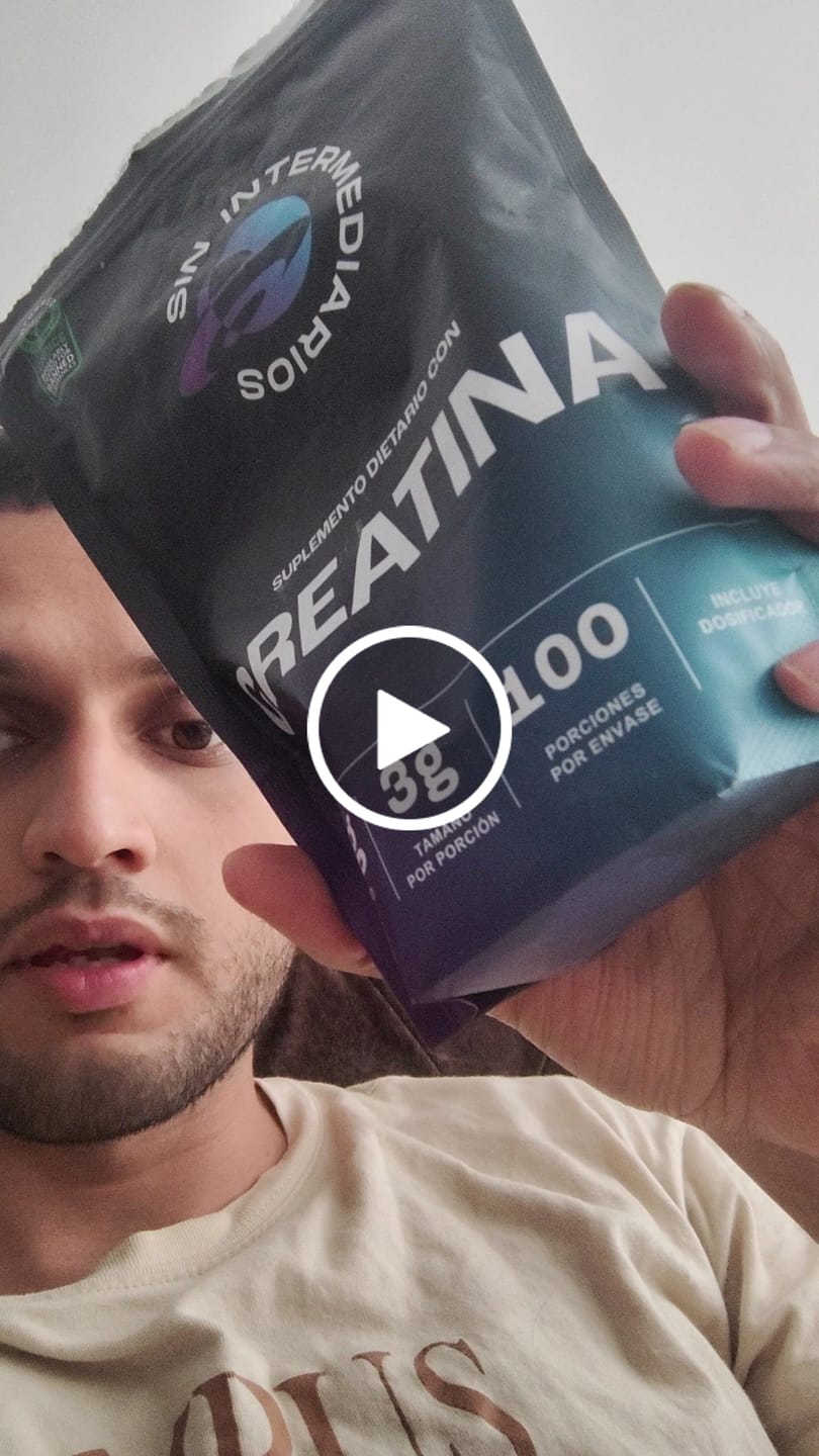 Customer video review of Creatina Monohidrato