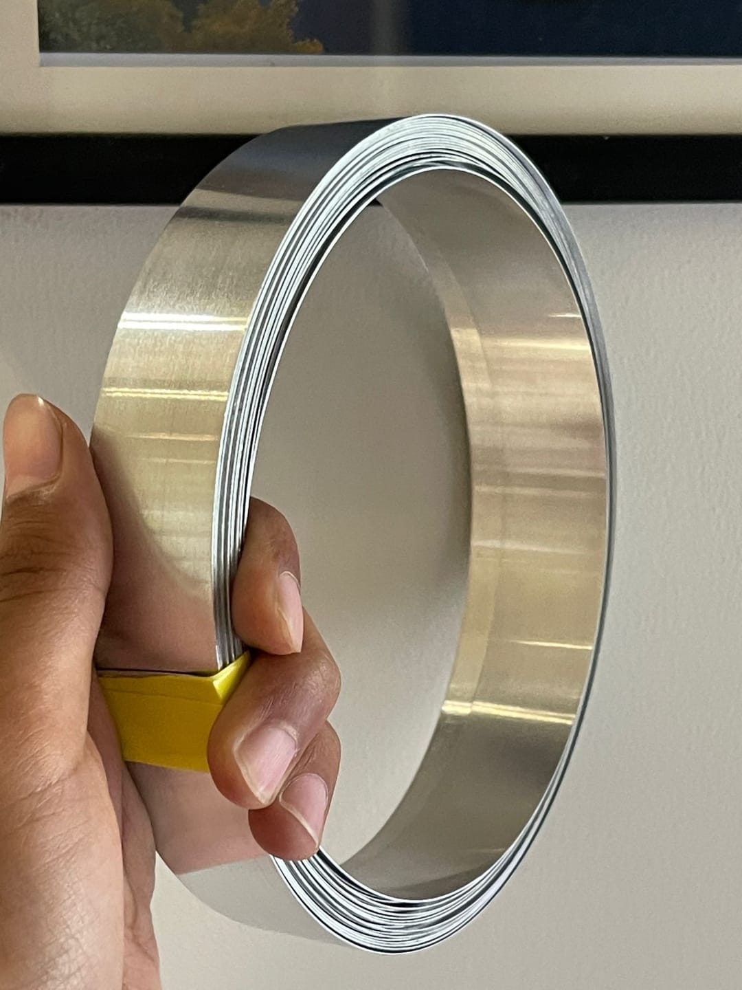 Customer photo review of High-Grade Aluminium Metal Strip – Vastu Remedy for North-West Bathroom & Staircase Corrections | Ideal for Walls, Floors & Lightweight Installations | 0.5 & 1 mm Thickness | 8-100 Ft Lengths