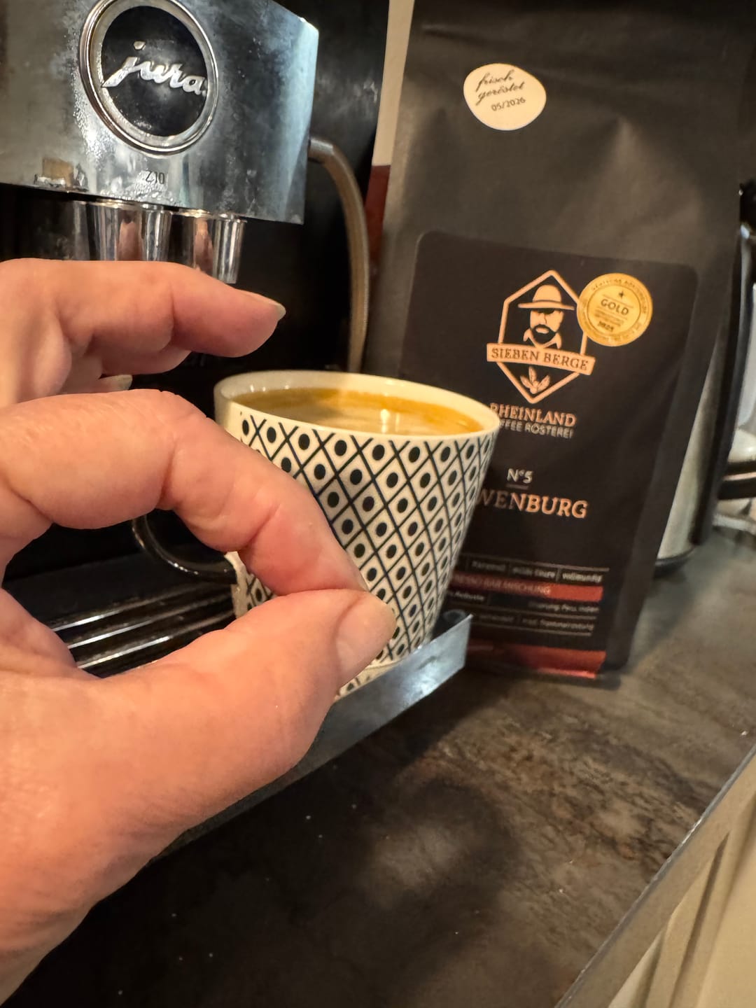 Customer photo review of N°4 Kuckstein – perfekte Balance für Vollautomat & Filterkaffee