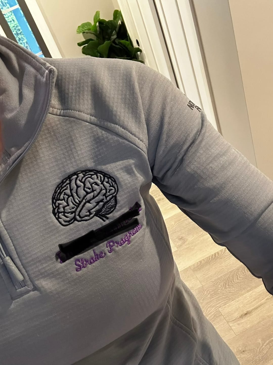 Customer photo review of The North Face ® Ladies Mountain Peaks 1/4-Zip Nurse Pullover