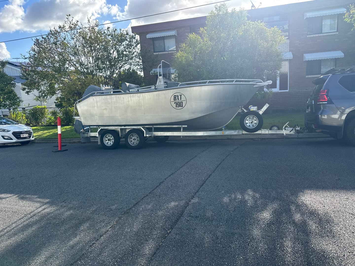 Customer photo review of Marine Engine Flush Kit
