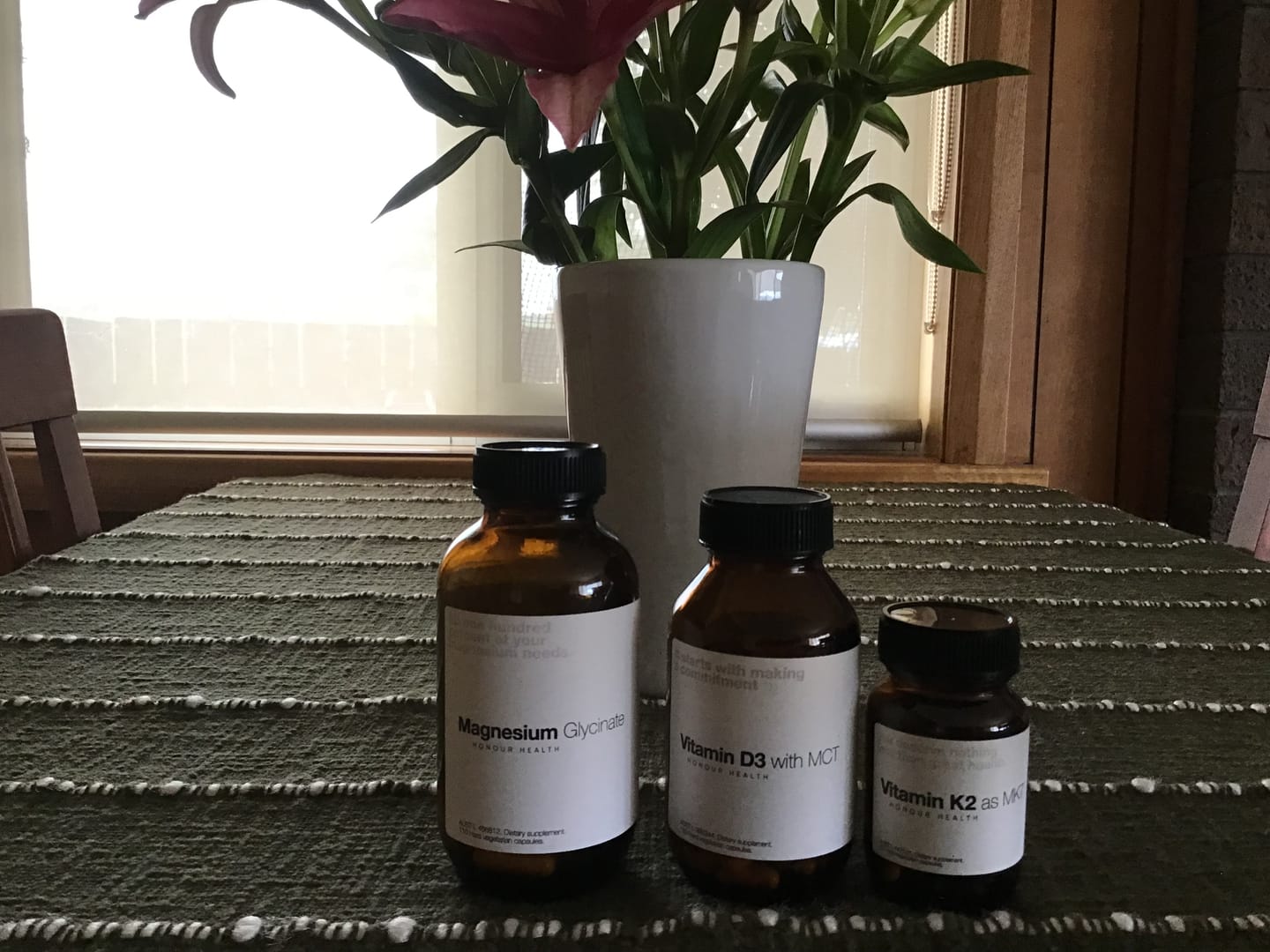 Customer photo review of Magnesium Glycinate (Pure & Unbuffered) - 110 Capsules