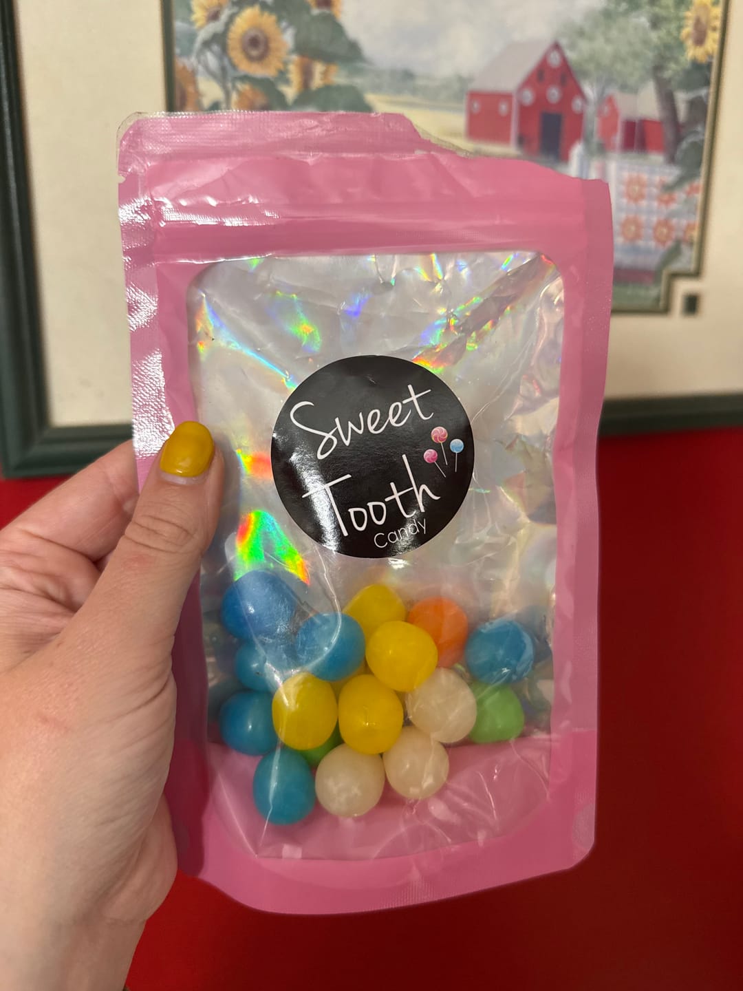Customer photo review of Just Enough - Celebration Mix Fruit Sours