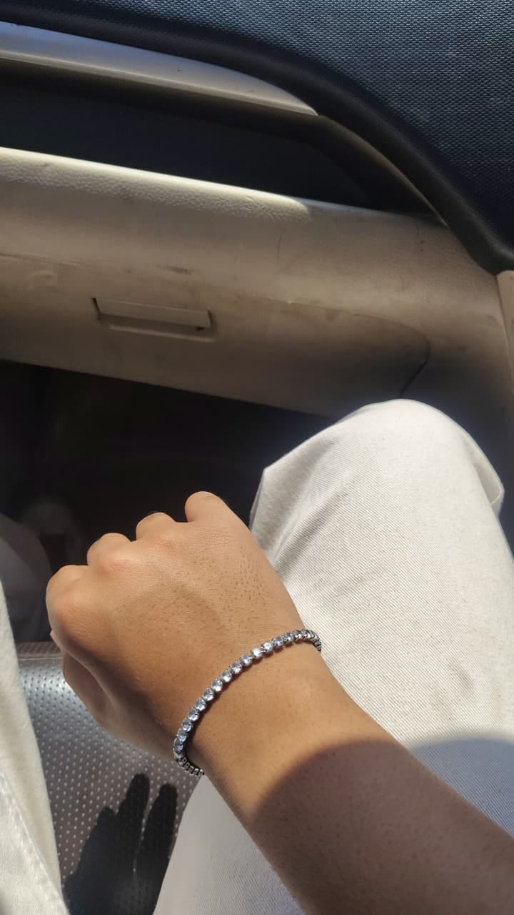 Customer photo review of Tennis Bracelet