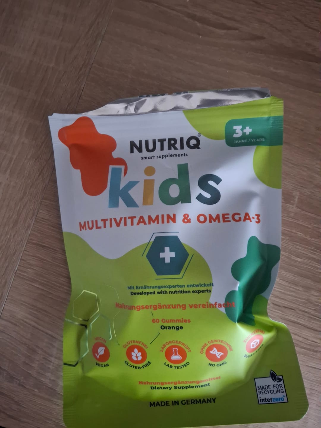 Customer photo review of Kids Multivitamin & Omega-3