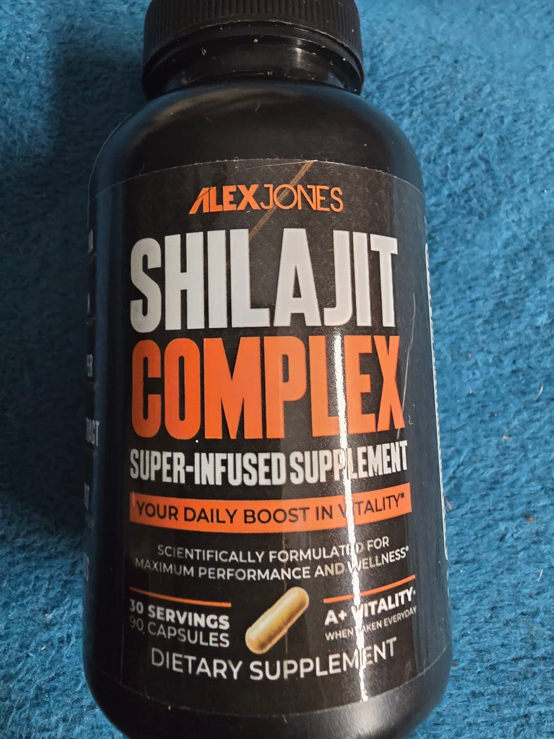 Customer photo review of Shilajit Complex - Super-Infused Supplement (90 Capsules) (30 Servings)