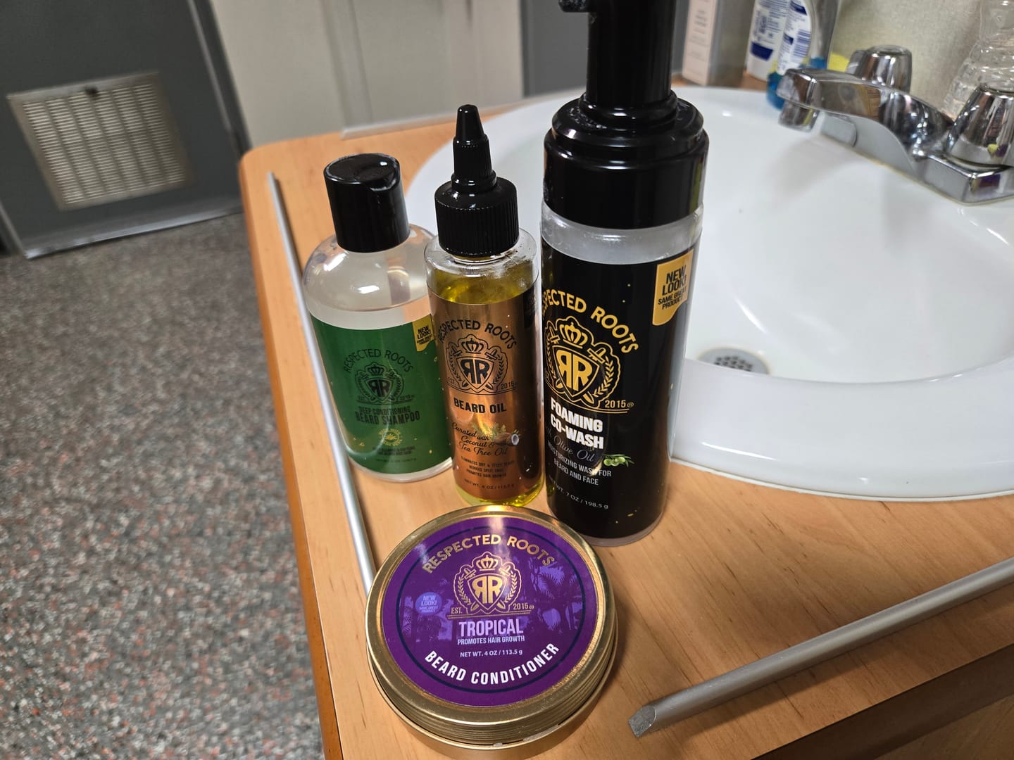 Customer photo review of New Complete Beard Care Kit