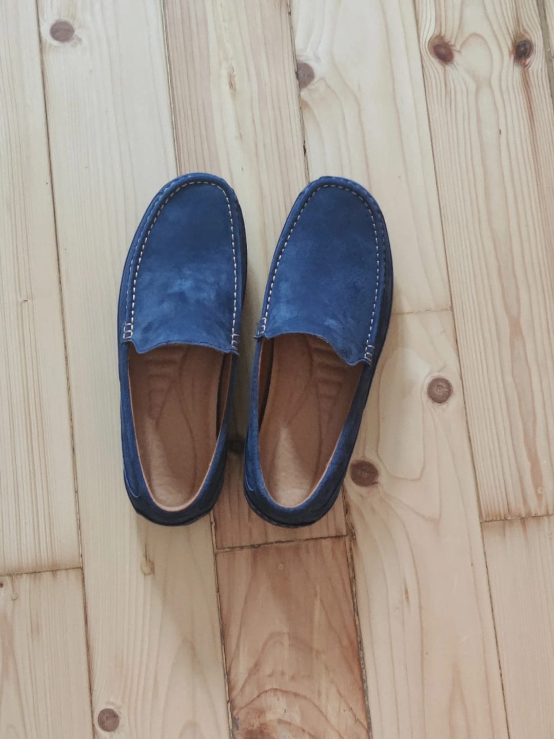 Customer photo review of Mocassins Décontractés Homme en Cuir de Vache Style Old Money - Mocassins Charles